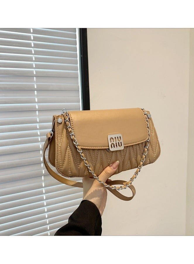 niu New Fashionable And Minimalist Hand-held Single-shoulder And Crossbody Bag 