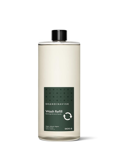 Skandinavisk SKOG Forest Hand  Body Wash Refill Scent Notes Pine Needles and Fir Cones Birch Sap and Woodland Lily of the Valley 3381 fl oz