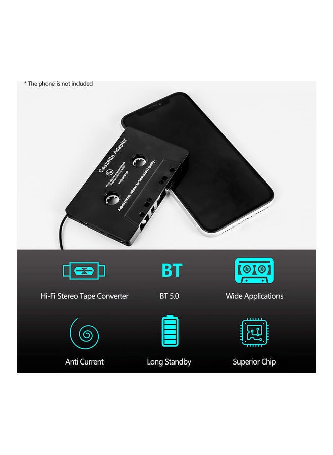 NIBEMINENT Bluetooth Cassette Tape Adapter - Image 4