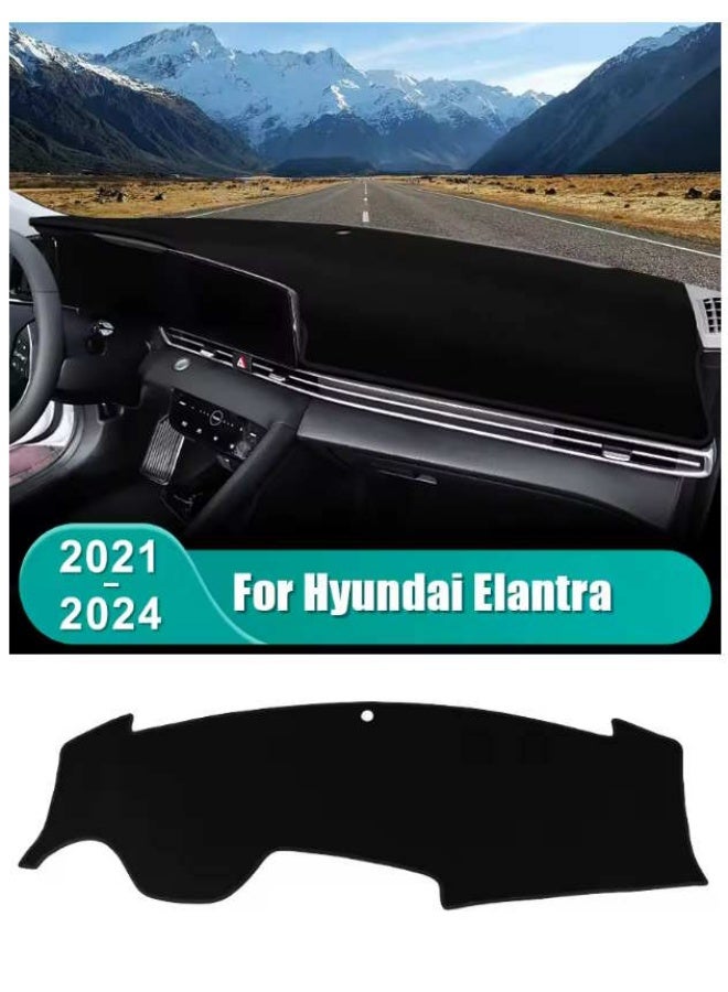 Car Dashboard Cover For Hyundai Elantra 2021-2024 - Image 1