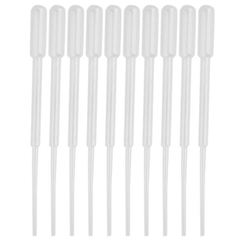 WKM WKM 3ml Transfer Graduated Pipettes Graduated 05ml Dropper Ink Filler Transfer Tube Pack of 500 - Image 1