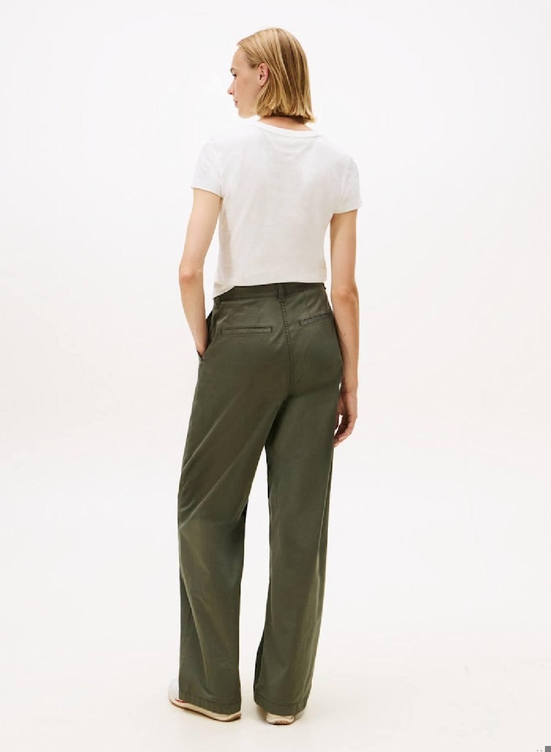 TOMMY JEANS Twill Wide Leg Chinos - Image 5