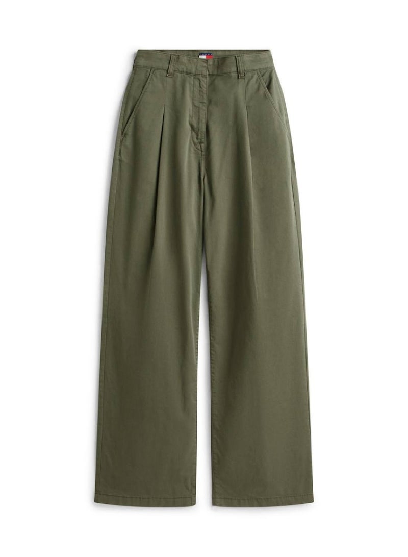 TOMMY JEANS Twill Wide Leg Chinos - Image 3