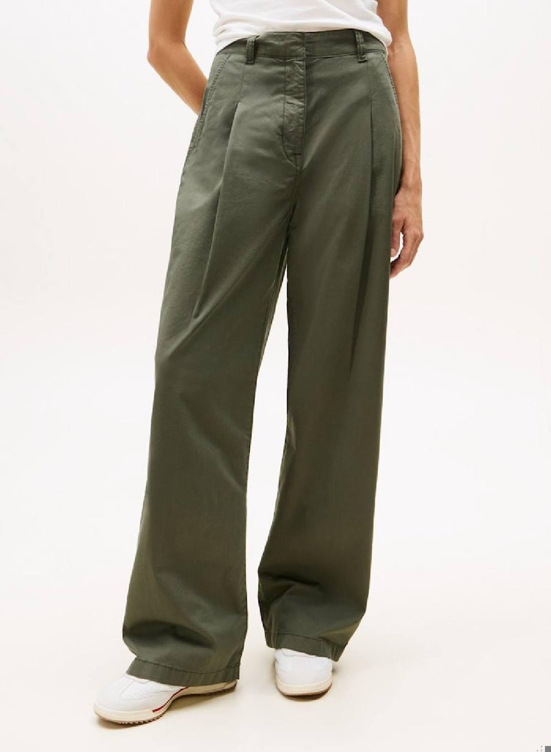 TOMMY JEANS Twill Wide Leg Chinos - Image 4