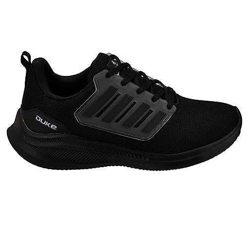 Duke 1498 Men Sports Shoes Black - Image 4