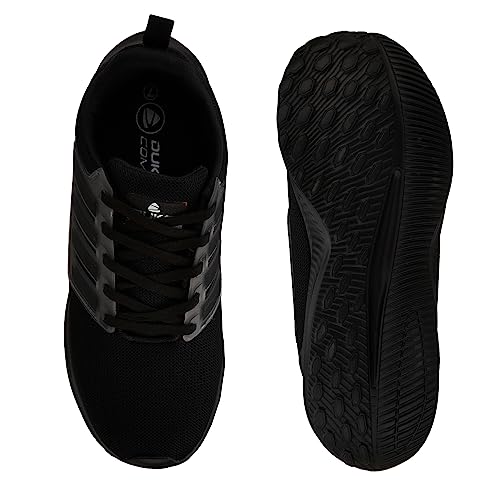Duke 1498 Men Sports Shoes Black - Image 5
