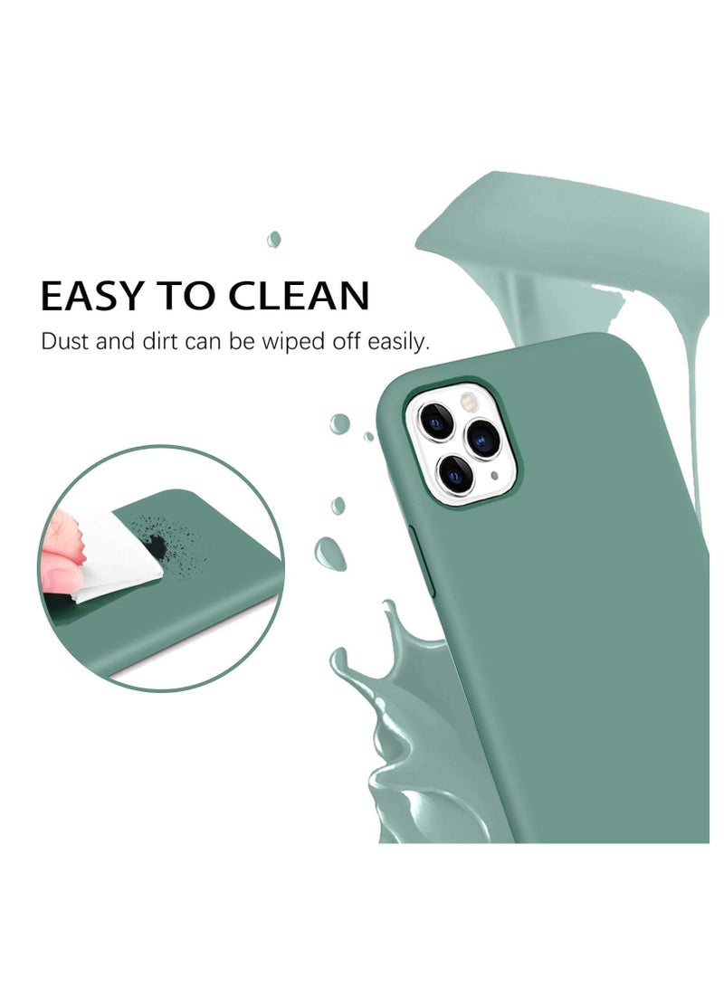 Silicone Case Compatible with iPhone 11 Pro Max Case 6.5 Inch, Soft Ultra Slim Protective Shockproof Liquid Silicone Phone Case with Anti-Scratch Microfiber Lining - Image 2