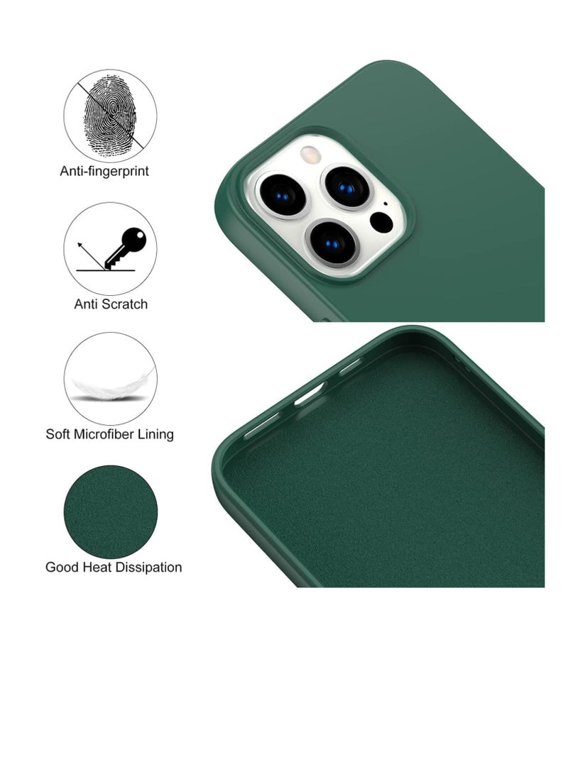 Silicone Case Compatible with iPhone 11 Pro Max Case 6.5 Inch, Soft Ultra Slim Protective Shockproof Liquid Silicone Phone Case with Anti-Scratch Microfiber Lining - Image 3