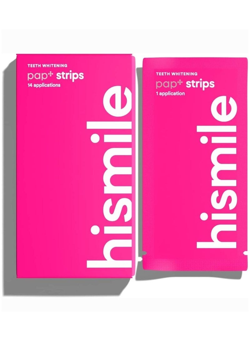 HiSmile Hi Smile PAP+ teeth whitening strips 14 applications - Image 1
