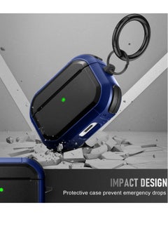 ELTRAZONE AirPods Pro Case Cover with Keychain Full Protective Shockproof Soft TPU Accessories Skin Compatible for Apple Airpods Pro Case for Women Men Girls Boys Front LED Visible  - Image 2