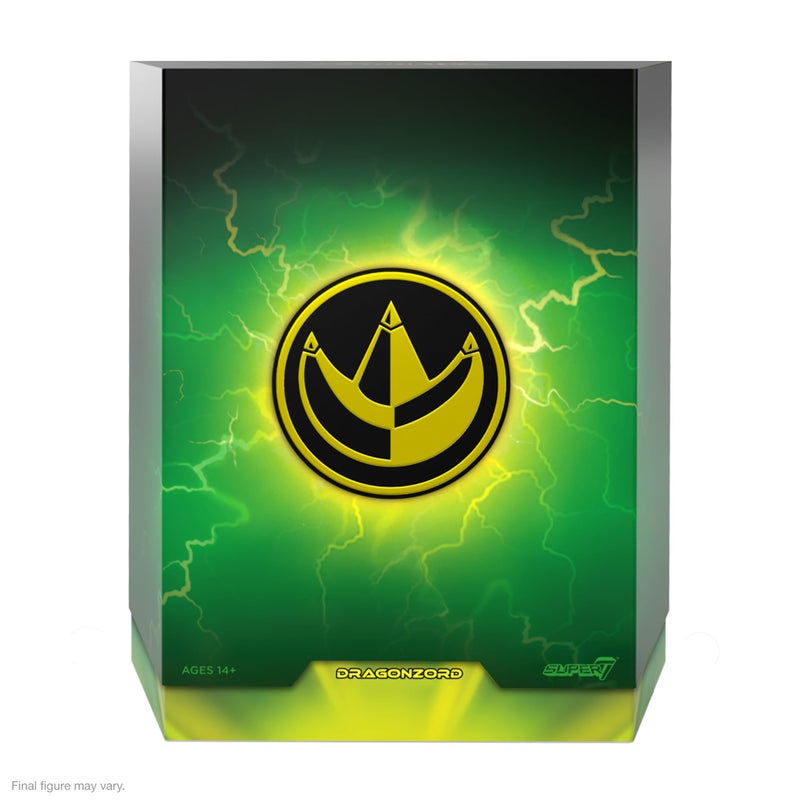 Super7 ULTIMATES! Mighty Morphin Power Rangers Dragonzord - 9" Power Rangers Action Figure with Accessories Classic TV Show Collectibles - Image 3