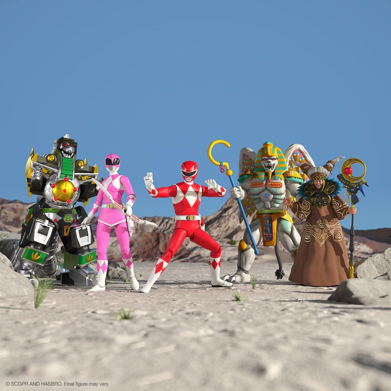 Super7 ULTIMATES! Mighty Morphin Power Rangers Dragonzord - 9" Power Rangers Action Figure with Accessories Classic TV Show Collectibles - Image 5