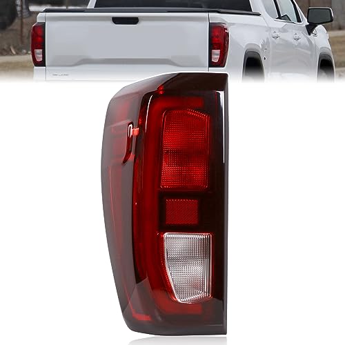 Lochnchn Tail Light Assembly Compatible With 2019-2024 GMC Sierra 1500 2500HD 3500HD Left Driver Side Taillight Rear Lamp Brake Light Replace# 84565919 GM2800309 Halogen Type - Image 1