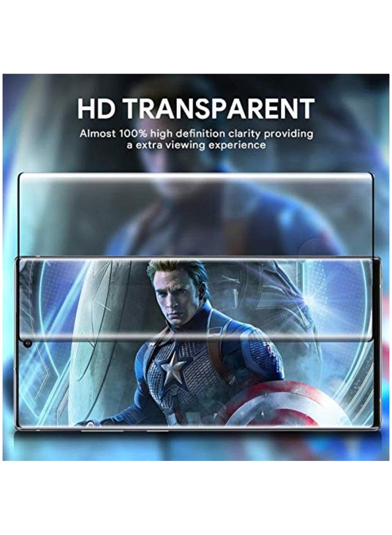 ELTRAZONE Curved Edge Glue Glass Screen Protector for Samsung Galaxy Note 10 Plus - Image 4
