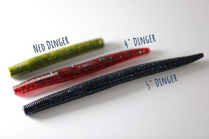 Yum Lures YDG4193 4' Dinger Worm Fishing Jig - Image 5