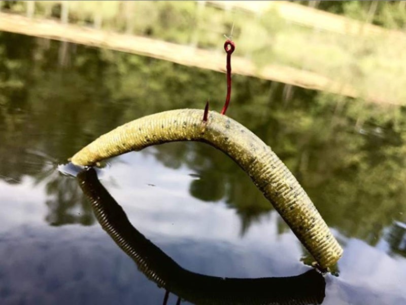 Yum Lures YDG4193 4' Dinger Worm Fishing Jig - Image 4