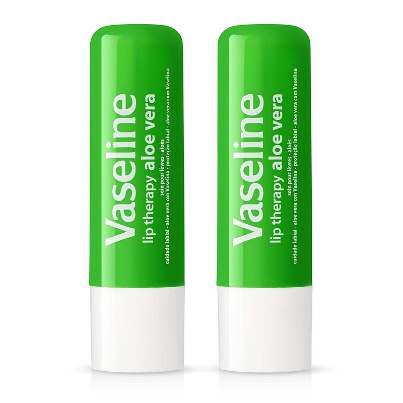 Vaseline Lip Therapy Aloe Care Twin Pack - Image 1