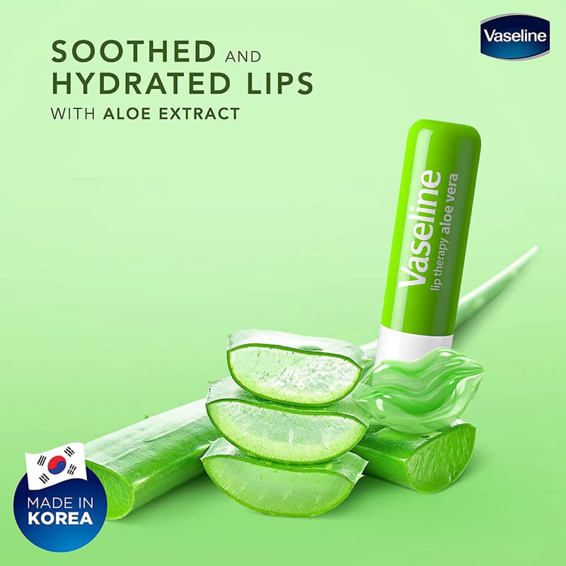 Vaseline Lip Therapy Aloe Care Twin Pack - Image 2