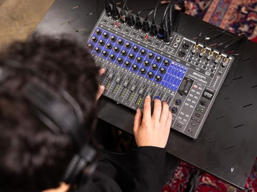 Zoom LiveTrak L12next Digital Mixer Multitrack Recorder for Musicians 12Channels 32Bit Float Master 14Track Recording at 96 kHz Effects Audio Interface Scenes and Personal Monitoring - Image 3