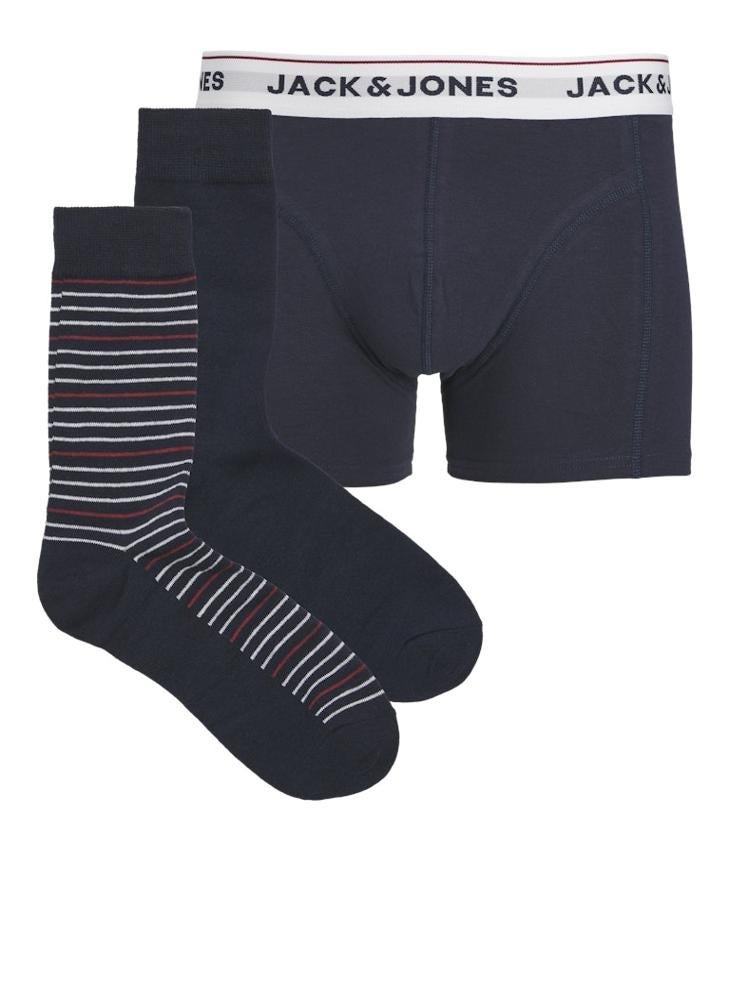 JACK & JONES Log Socks and Trunks Gift Box - Image 1