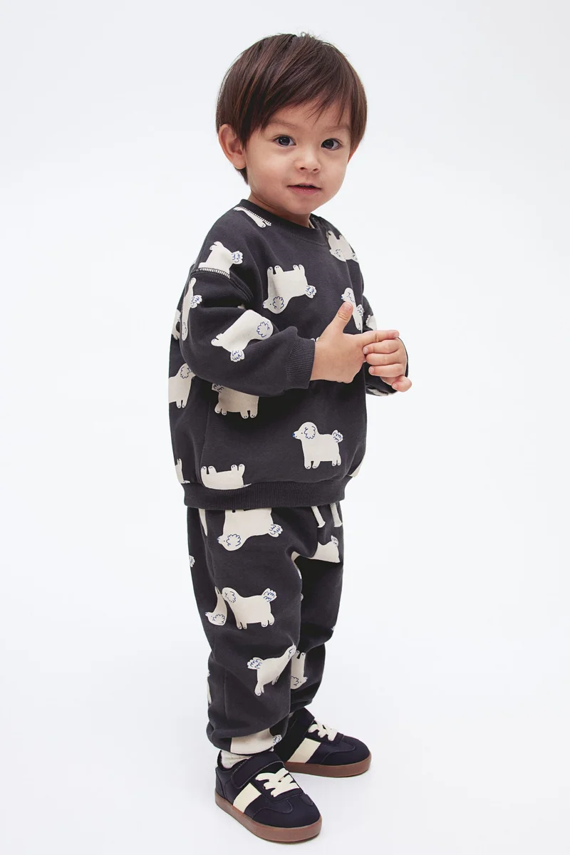 اتش اند ام Printed sweatshirt