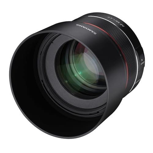 Samyang AF 85mm F1.4 Nikon F Auto Focus Lens (Black) - Image 1