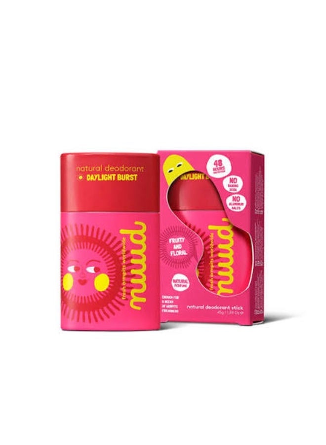 nuud Daylight Burst Stick Natural Deodorant 45g - Image 1