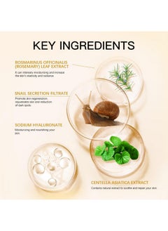 Sokgo Professional Snail Mucin Serum, Intensive Hydration and Repair for Healthy Skin  - Image 2