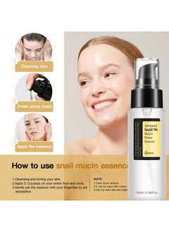 Sokgo Professional Snail Mucin Serum, Intensive Hydration and Repair for Healthy Skin  - Image 3