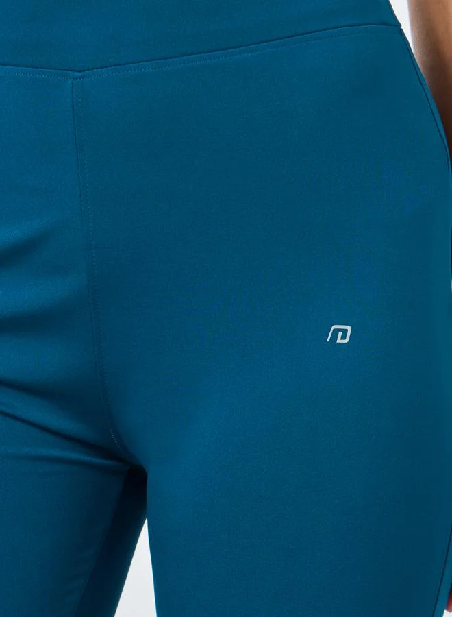 Styli Active Broad Waistband Basic Leggings