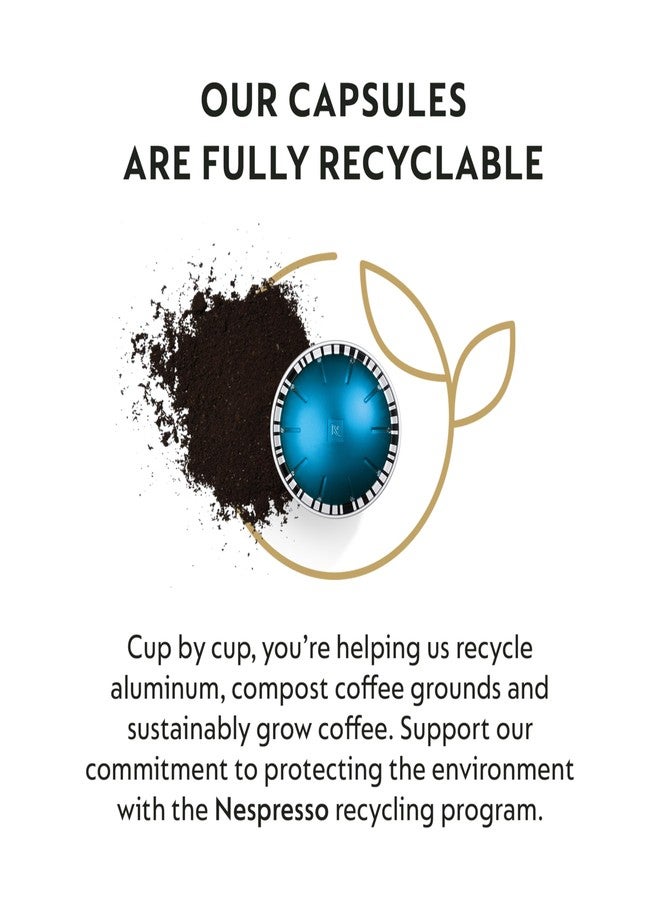 Nespresso Capsules VertuoLine, Odacio, Dark Roast Coffee, 30 Count Coffee Pods, Brews 7.77 Ounce (VERTUOLINE ONLY) - Image 5