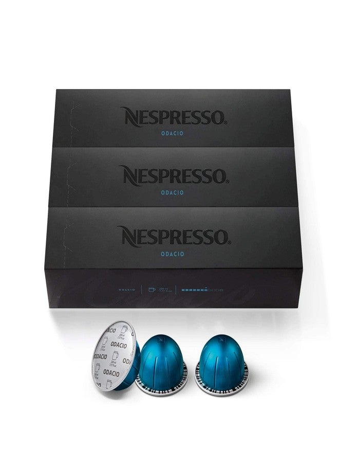 Nespresso Capsules VertuoLine, Odacio, Dark Roast Coffee, 30 Count Coffee Pods, Brews 7.77 Ounce (VERTUOLINE ONLY) - Image 1