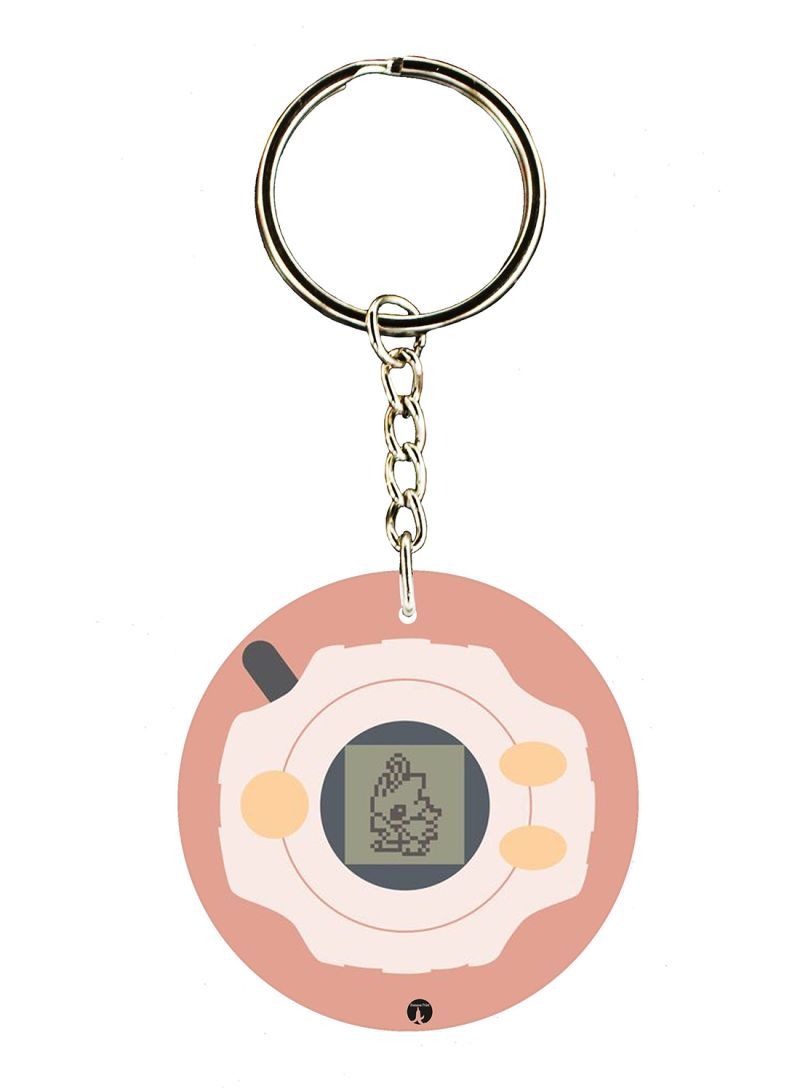 The Anime Digimon Printed Keychain