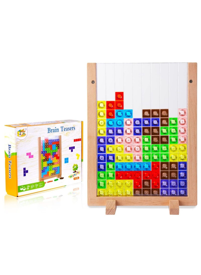 TOYS Wooden Puzzle, Tetris Puzzle, Tetris Game, Tetris Toy,Montessori Toys,Blocks Toy, Colorful, Transparent, 3D Puzzle, Mold Puzzle, Building Blocks - pzsku/Z32F5577A1E0B3FA06A7FZ/45/_/1689752545/acba8340-2385-4add-ae26-d8353c47ebc1