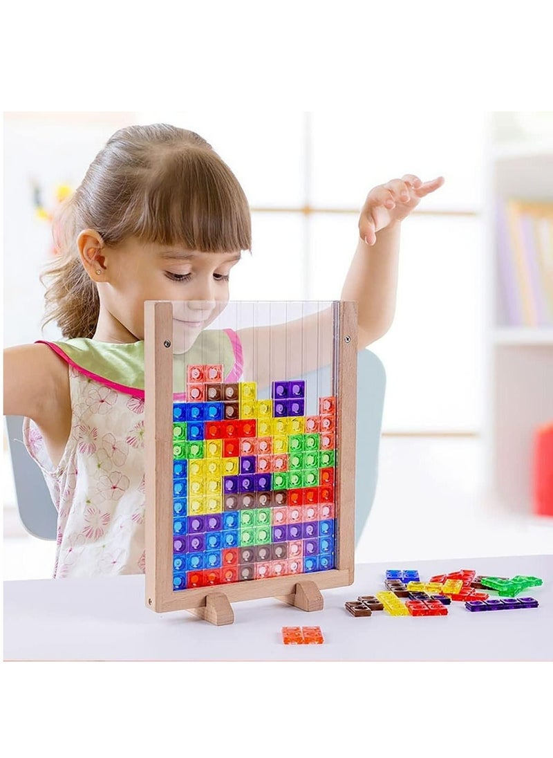 TOYS Wooden Puzzle, Tetris Puzzle, Tetris Game, Tetris Toy,Montessori Toys,Blocks Toy, Colorful, Transparent, 3D Puzzle, Mold Puzzle, Building Blocks - pzsku/Z32F5577A1E0B3FA06A7FZ/45/_/1689752546/78a4f640-0cf4-482d-8152-49b3fc8c9851