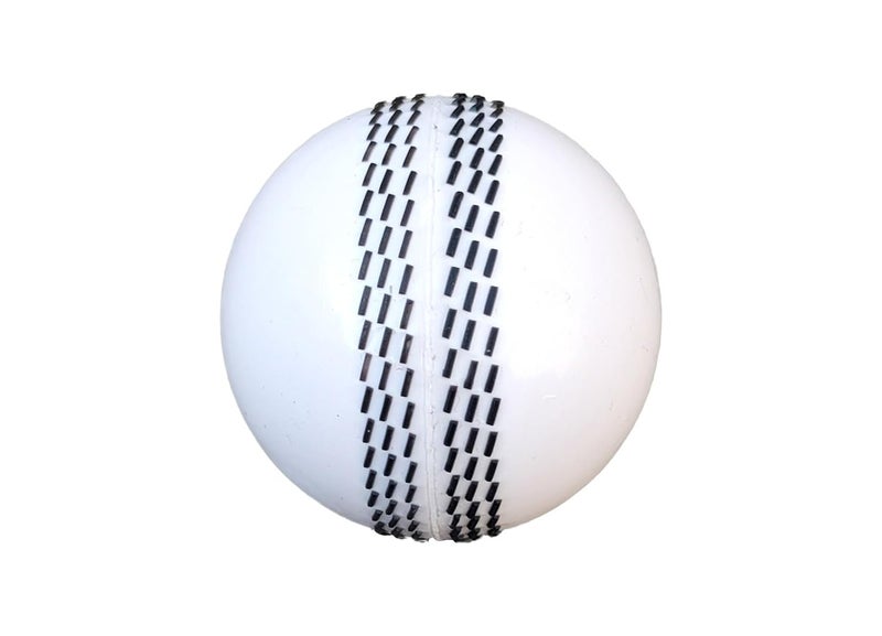 IFOLDUP Rubber Synthetic Cricket Ball i10 -Poly Hard Ball for Indoor and Outdoor Training (Combo 3 PC White) - Image 4