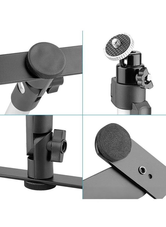 Joshberg Photography Copy Stand with Adjustable Phone Holder Remote Control for YouTube Live Streaming Vlog Video Record Black  - Image 5