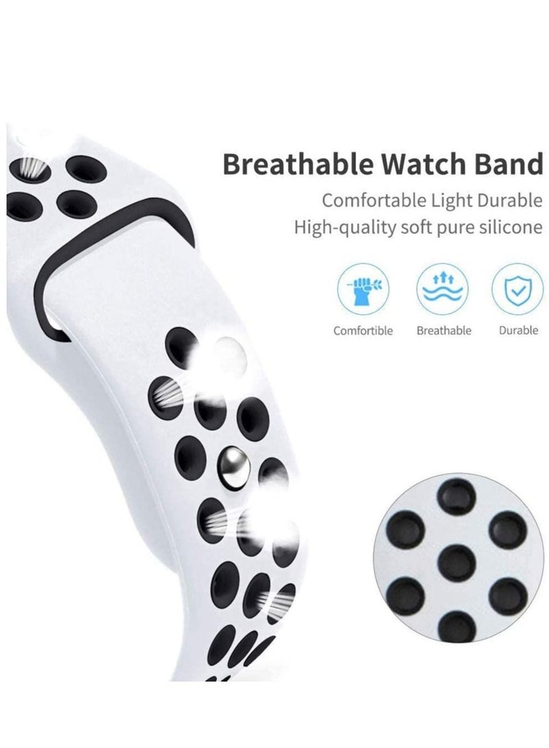 GULFLINK Silicone Watch Band 220mm Length for Apple iWatch 42/44/45 mm - Image 3