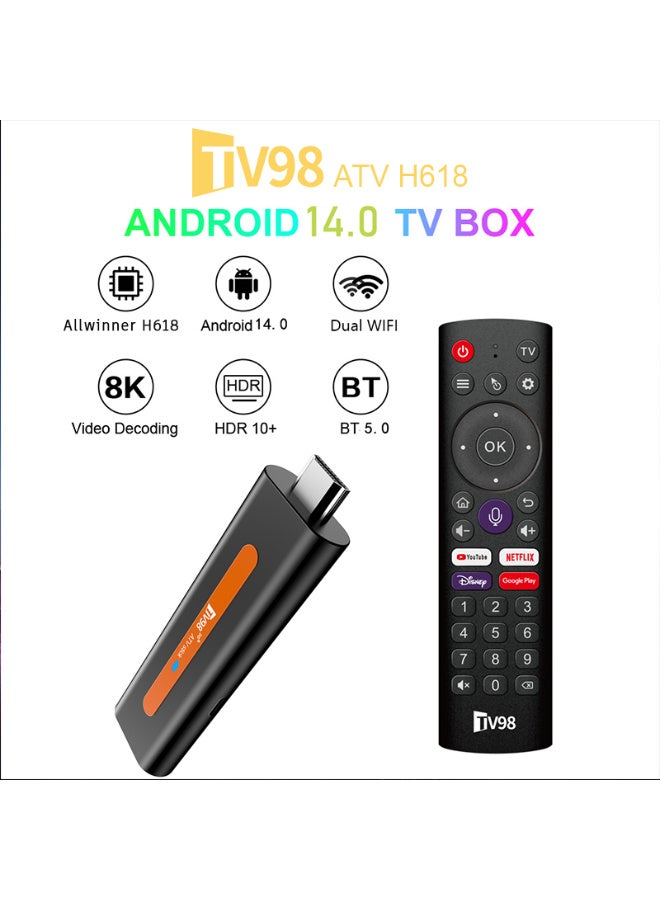 SYXUMLKLS 8K Ultra HD Smart TV Stick, HDR Streaming Device, Google Assistant Voice Control, Chromecast Built-In - Image 3