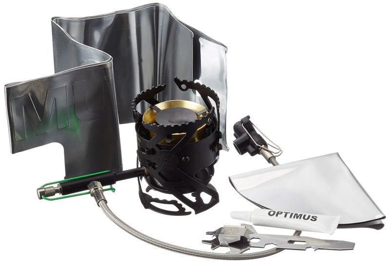 Optimus Polaris Optifuel Stove, Liquid or Canister Fuel type, Camping, Backpacking, Emergency Preparedness, Durable Metal Construction - Image 5