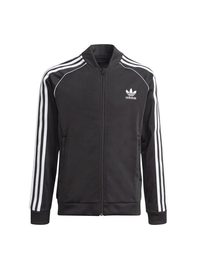اديداس اوريجينالز جاكيت رياضي SST TRACKTOP أسود للأطفال من أوريجينالز - Image 2