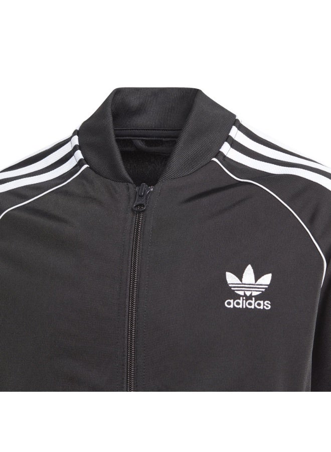 اديداس اوريجينالز جاكيت رياضي SST TRACKTOP أسود للأطفال من أوريجينالز - Image 4
