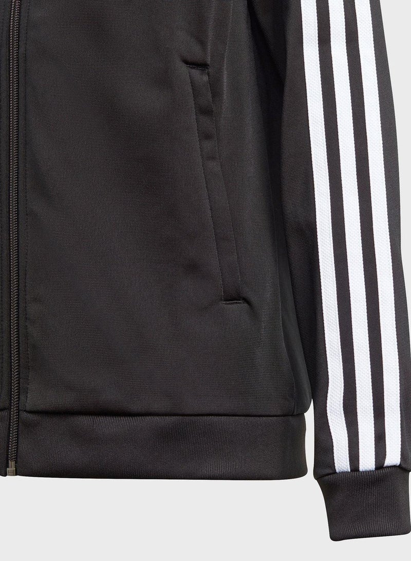 adidas Originals SST TRACKTOP Black Originals Kids TRACK TOPS - Image 3