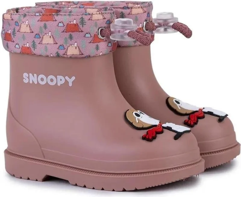 Igor Bimbi Snoopy Rosa Pink Kids Rain Boots W10277-010 V4