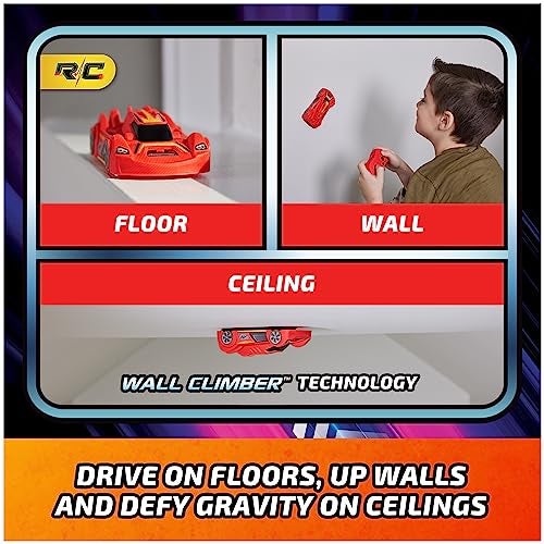 Air Hogs, Zero Gravity Sprint RC Car Wall Climber, Red USB Micro B Rechargeable Indoor Wall Racer, Over 4-Inches, Kids Toys for Kids Ages 4 and up - Image 2