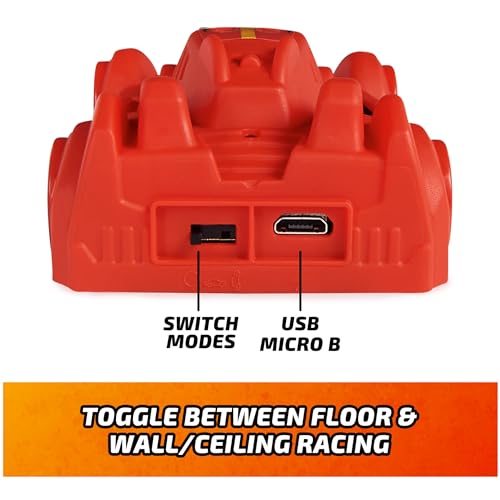 Air Hogs, Zero Gravity Sprint RC Car Wall Climber, Red USB Micro B Rechargeable Indoor Wall Racer, Over 4-Inches, Kids Toys for Kids Ages 4 and up - Image 3