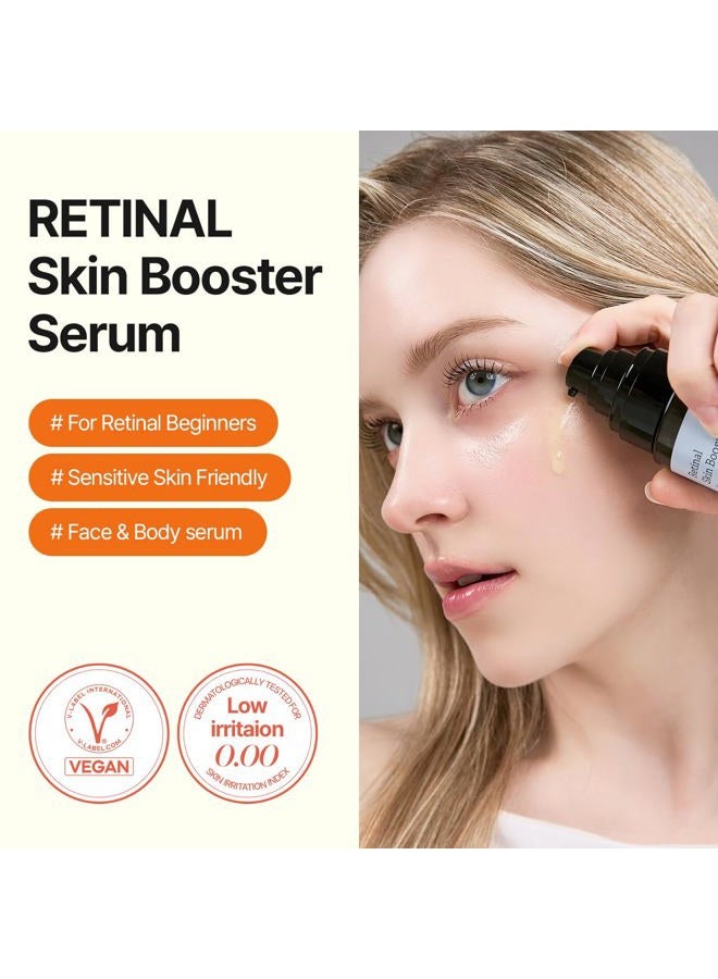 MEDITHERAPY Retinal Skin Booster Serum – Beginner-Friendly, Non-Irritating Retinol for Face and Body – Pore Minimizer, Wrinkle Treatment, Glass Skin – Korean Skin Care, 5.07 Fl. Oz Large Size - Image 2