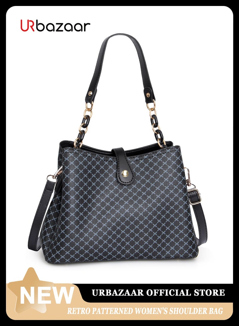 URbazaar Shoulder Tote Bags for Women Top Handle Satchel Ladies Fashion Office Casual Handbags Large Capacity PU Material Stylish - Image 1