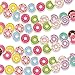 Dinifee 5 Pcs Donut Party Banners 592 ft Doughnut Grow up Party Accessories Hanging Swirl Donut Paper Cutouts Birthday Decorations for Baby Shower Gender Reveal Bridal Shower Supplies - Image 4