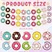 Dinifee 5 Pcs Donut Party Banners 592 ft Doughnut Grow up Party Accessories Hanging Swirl Donut Paper Cutouts Birthday Decorations for Baby Shower Gender Reveal Bridal Shower Supplies - Image 2